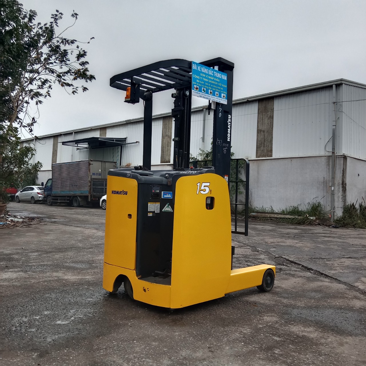 Xe nâng điện reach truck 1.5 tấn